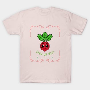 POSITIVE Vibes Stay UP Beet Funny Veggies T-Shirt